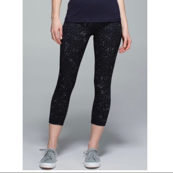 Lululemon Wunder Under Star Crushed Coal Collection